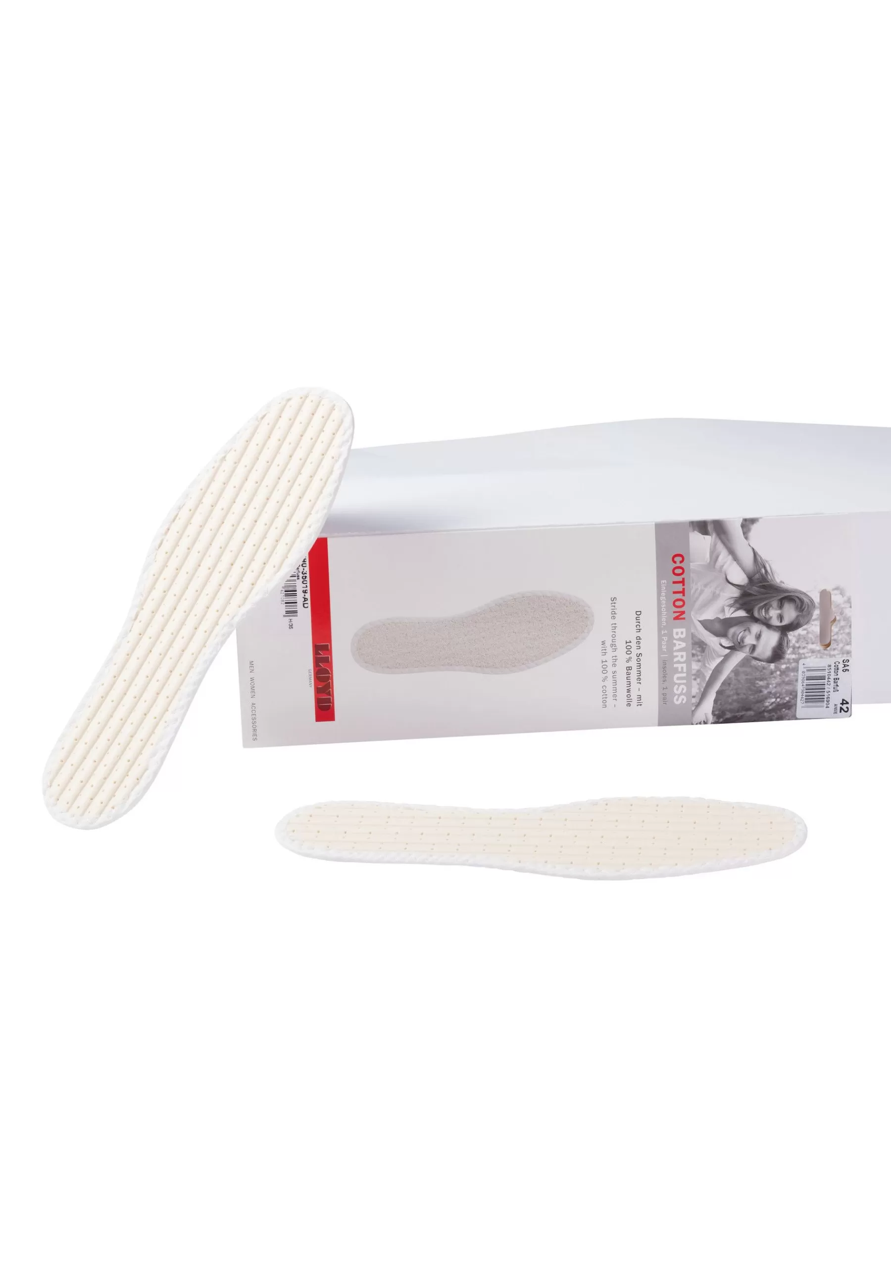 Equipment-Women Lloyd Insoles Cotton Barefoot